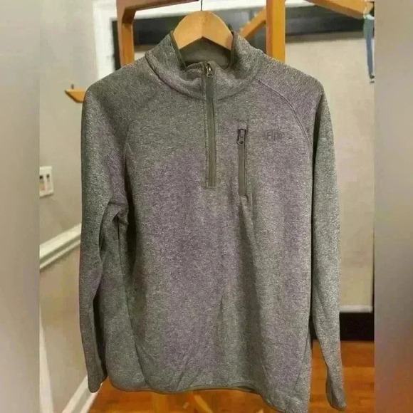 AFTCO Vista Performance 1/4 Zip Long Sleeve Sweater  Fleece Men's Size Small‎ - Picture 2 of 6